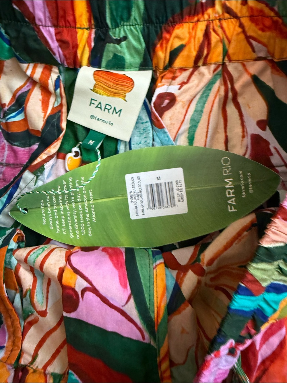 FARM Rio
Banana Foliage Drawstring Cargo Pants - Picture 11 of 16